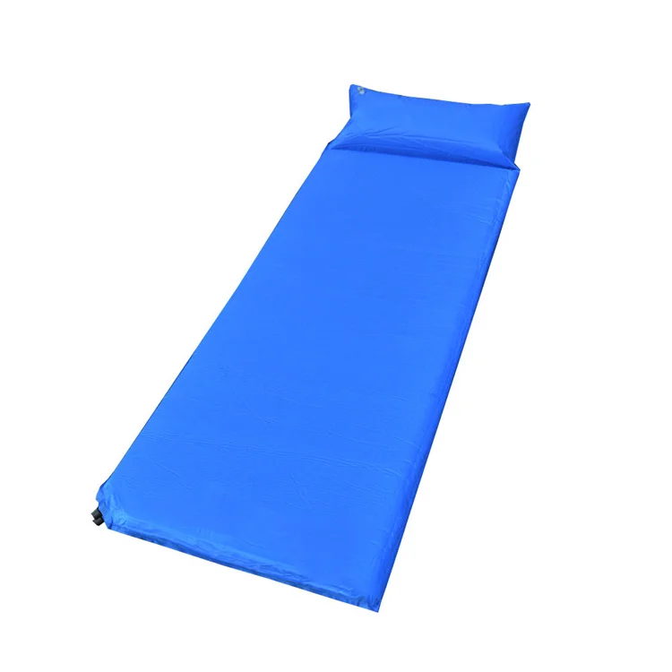 HOT SELLING Outdoor camping Self-inflated sleeping mat/pad