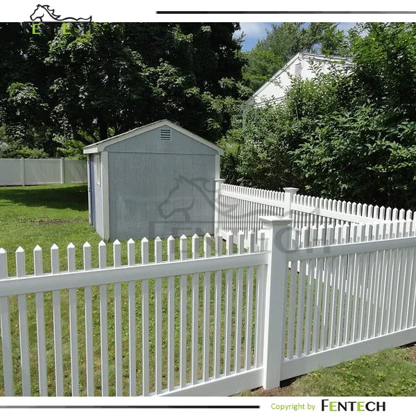 Widely Used Fentech high Standerd Elegant White Color Cheap Gates and Fence Design