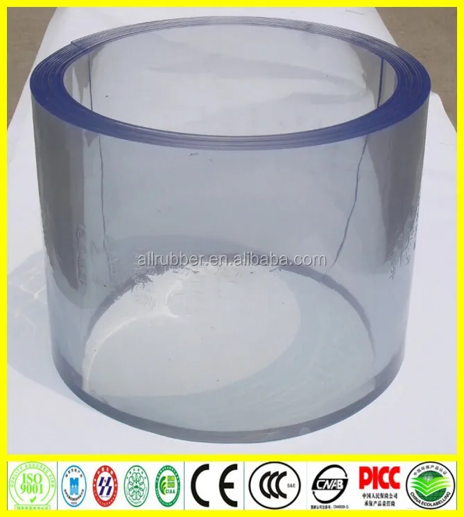 Clear flexible pvc plastic door/curtain