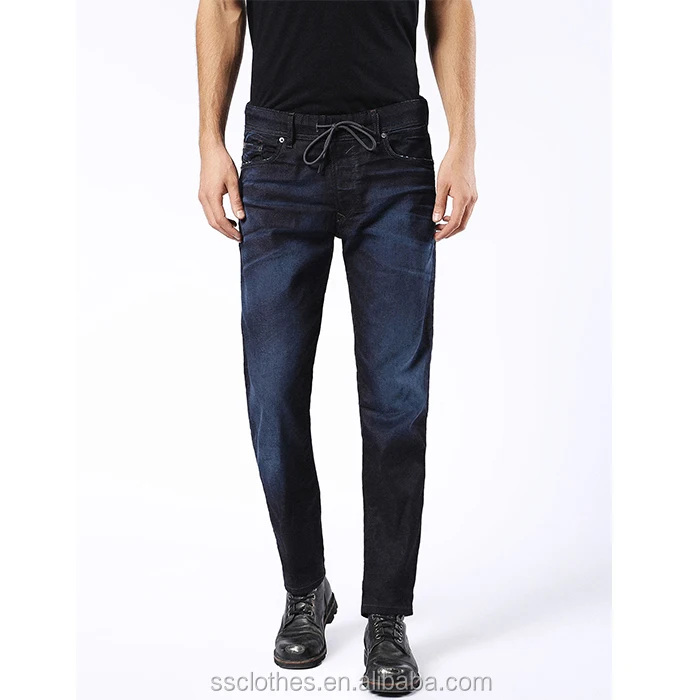 Low price fashion wholesale Brazilian style origin men jogger jeans with high quality