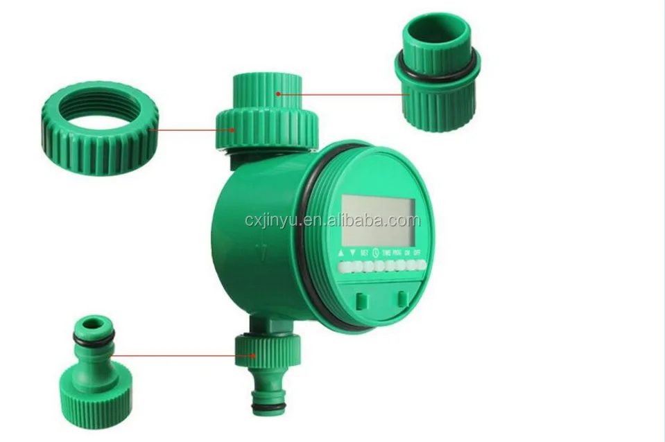 
garden electronic solenoid valve timer irrigation controller control water valve with timer 