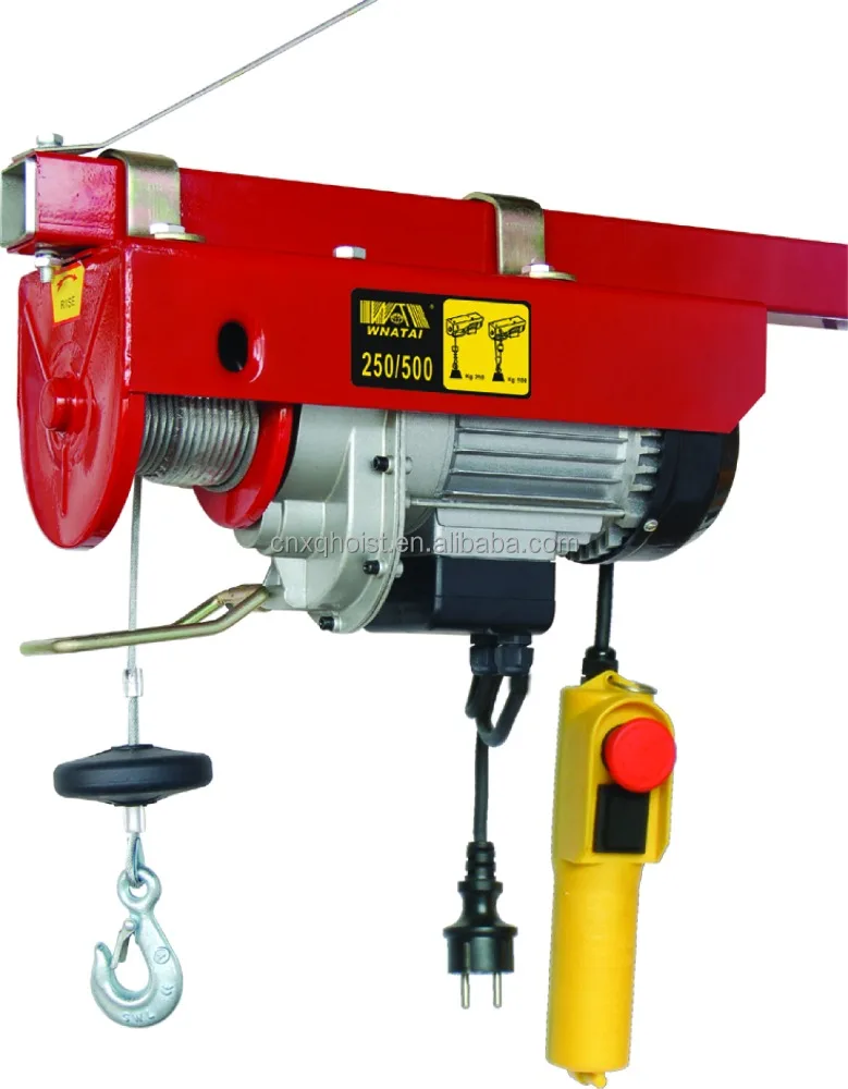 
HIGH SPEED MINI ELECTRIC CABLE HOIST WT-250/500 