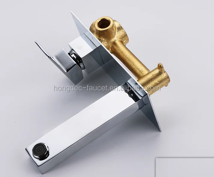 Bathroom Sink Faucet Wall Mount Faucet Brass Basin Faucet