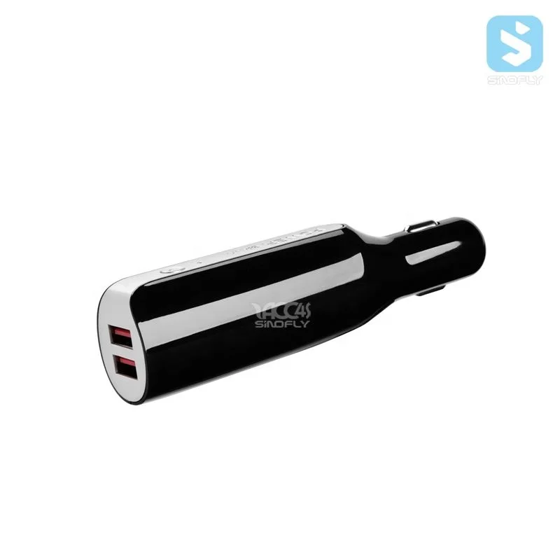 
Power charger adapter 2 USB ports car mini charger 5V/2A portable power source 