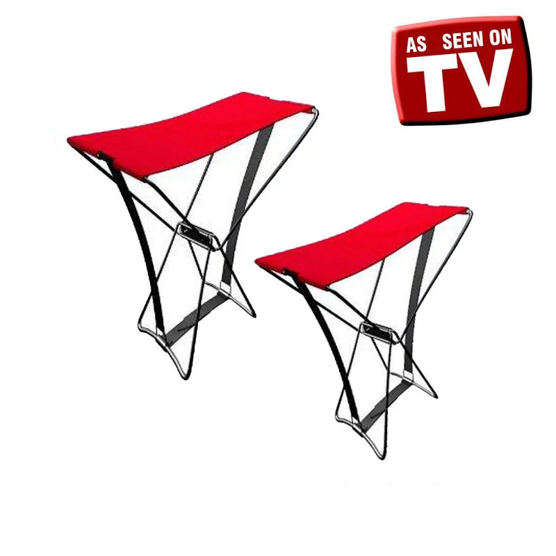 Newest Style Folding Camping Stool Portable Aluminum Material Outdoor Folding Chair for BBQ Camping Fishing