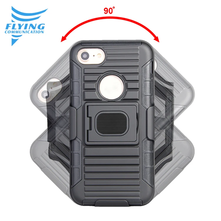 Robot 5 in 1 universal combo holster running arm band phone holder case for Samsung s7 with magnetic car mount