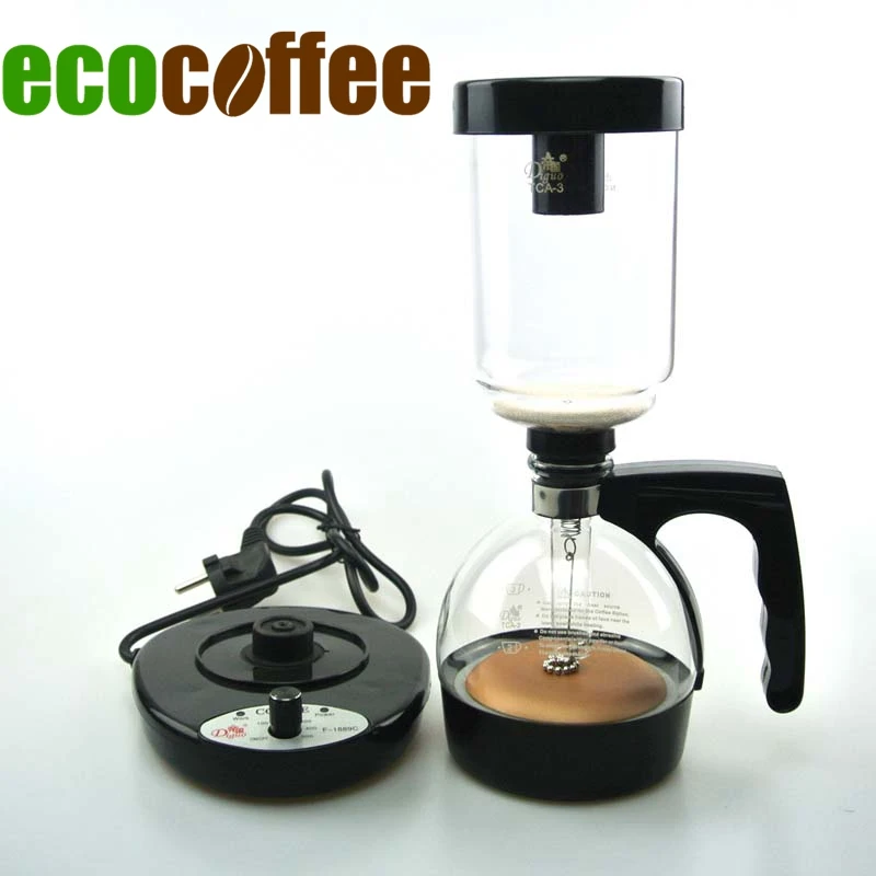Electrical Coffee Maker Siphon 3 cups counted syphon coffee maker Espresso Coffee Maker