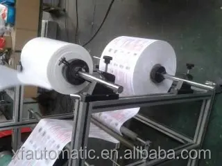 China Zhangjiagang HDPE glove with pape glove making machine