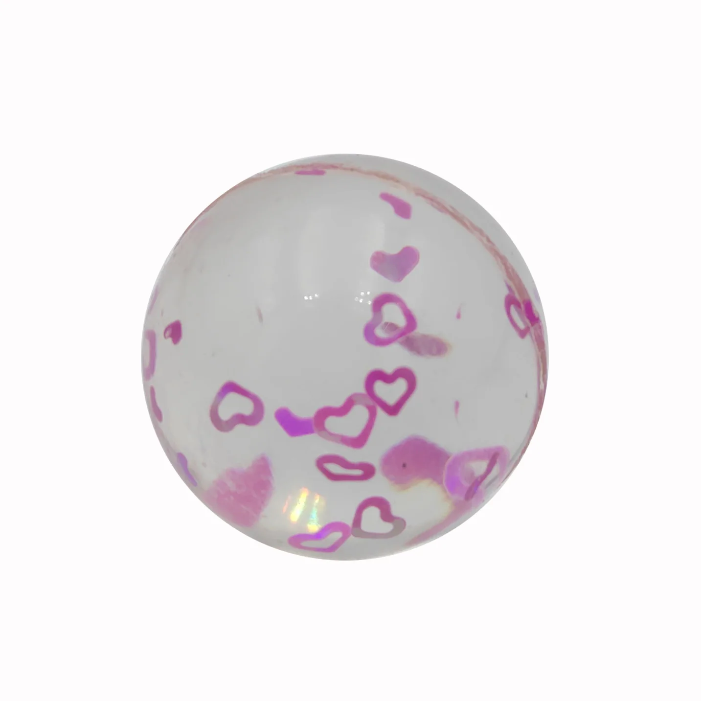 Wholesale assorted 45mm super bouncy balls rubber ball elastic ball for capsule vending machine