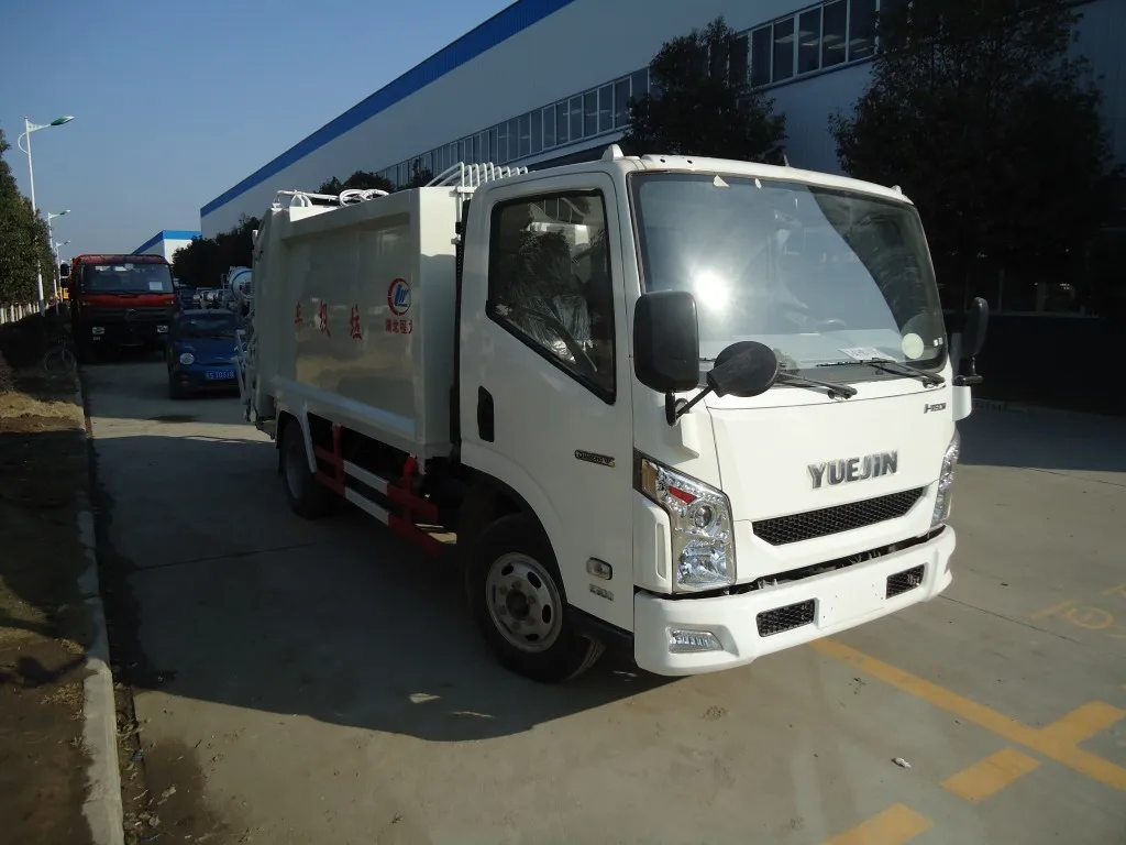 
small waste collection truck light garbage compactor refuse disposal vehicle 