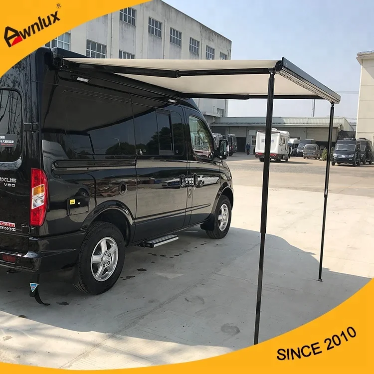 Outdoor Sunshade Aluminum Mobile Home Camper Accessories Box Retractable RV Awning Caravan