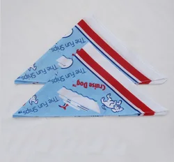 custom printing cotton birthday dog scarf bandana