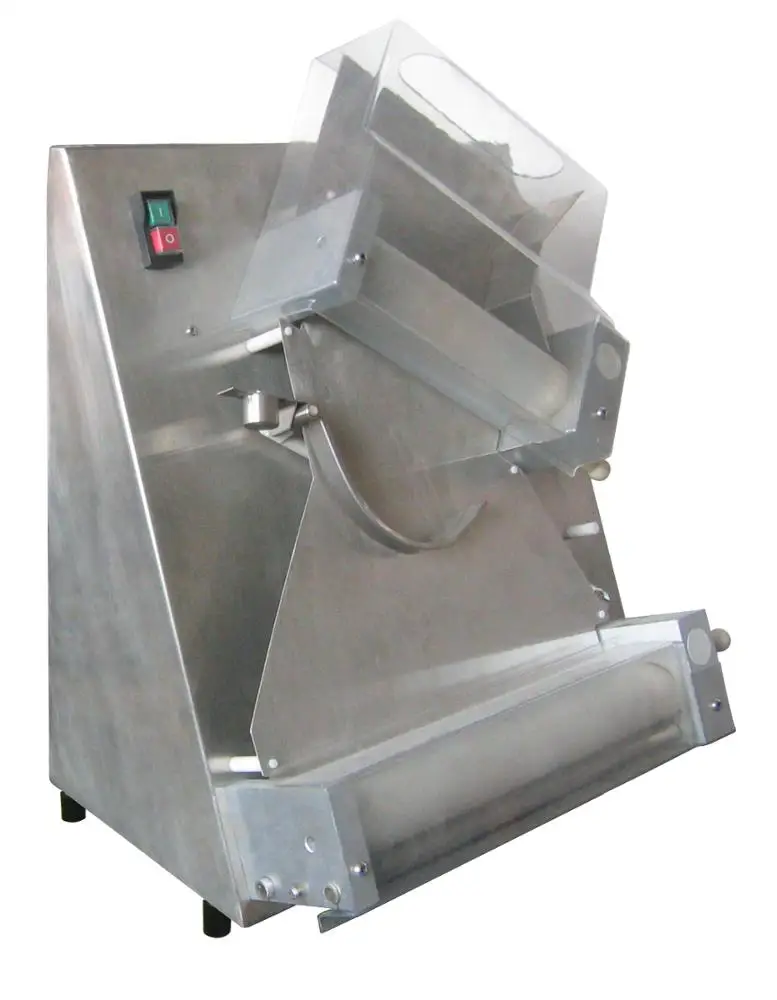 Bakery machines stainless steel electrical pizza/bread/cake/fondant/croissant/pastry dough roller dough sheeter machine