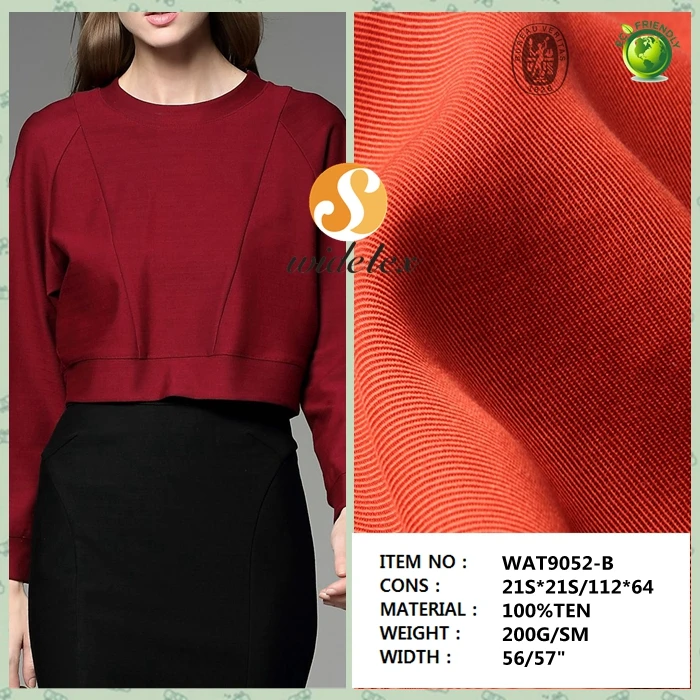 100% модная ткань lyocell tencel