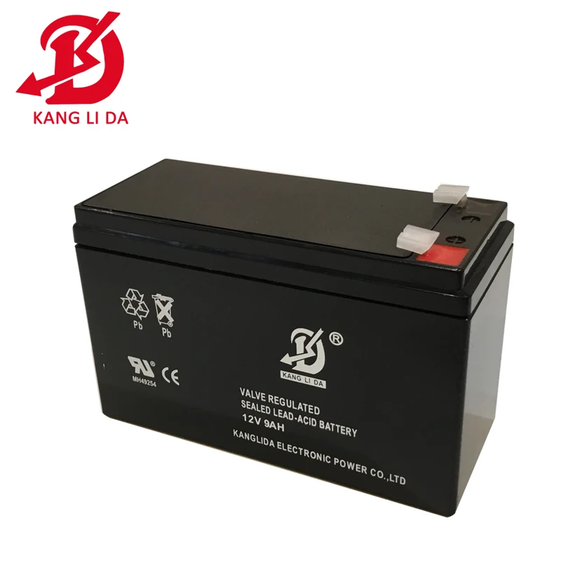 High performance 12v 9ah gel sealed lead acid storage battery