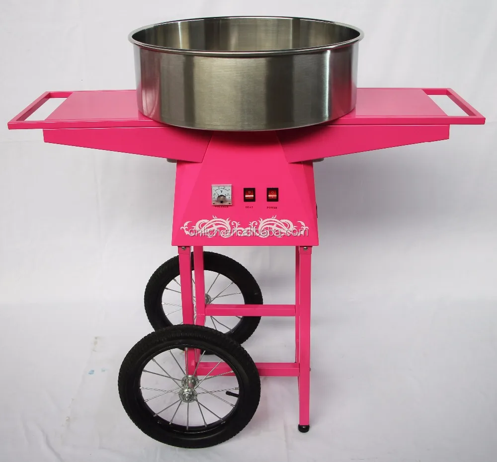 Mobile food cart/trucks Commercial cotton candy machine floss maker price at Guangzhou
