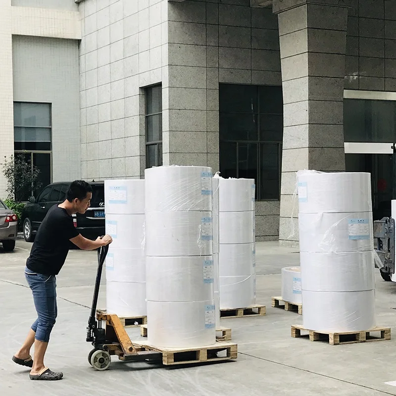 eco material raw material thermal jumbo rolls supplier manufacturer