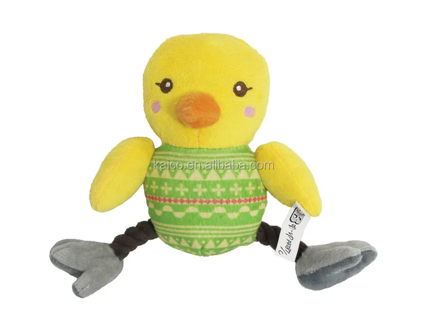 Kaico Pet Toys Squeak Critter Plush Toy with Easy-grab Point Holiday Gift OEM/ODM Good Stuff