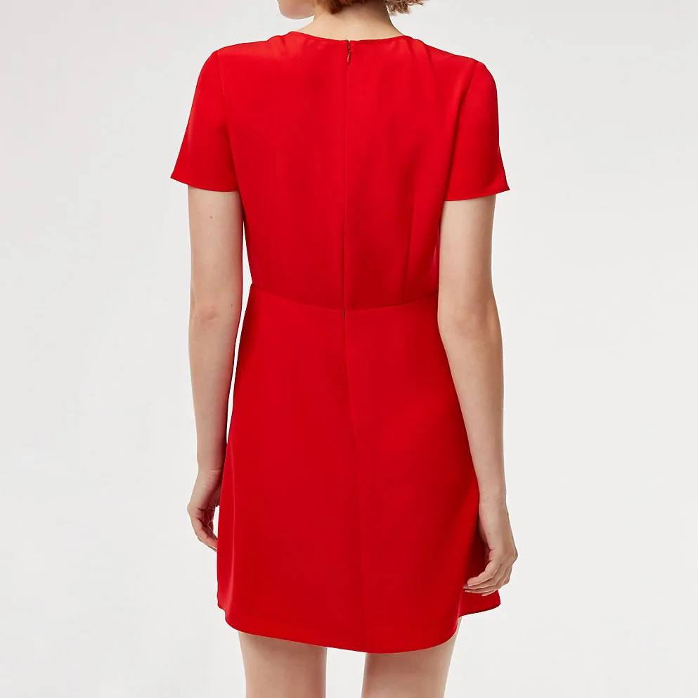New Arrivals Fashion Lady Clothing Bandage Dress Chiffon Party Dress Spring Sexy Mini Women Casual Red Club Dresses