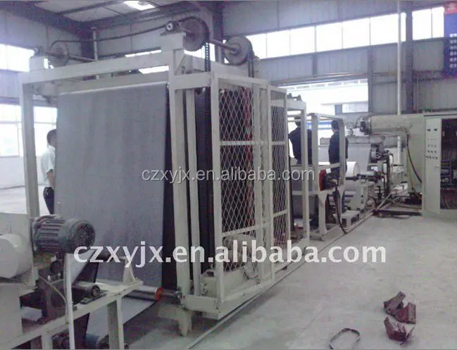 cheap roofing materials plastic PVC waterproof membrane production line