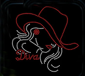 high quality  custom walk by faith custom  rhinestone motif