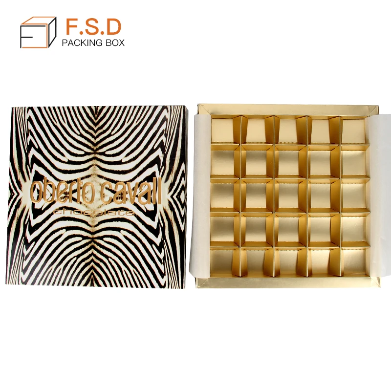 wholesale Empty Handmade luxury Paper Cardboard Chocolate Packaging jewelry  Box