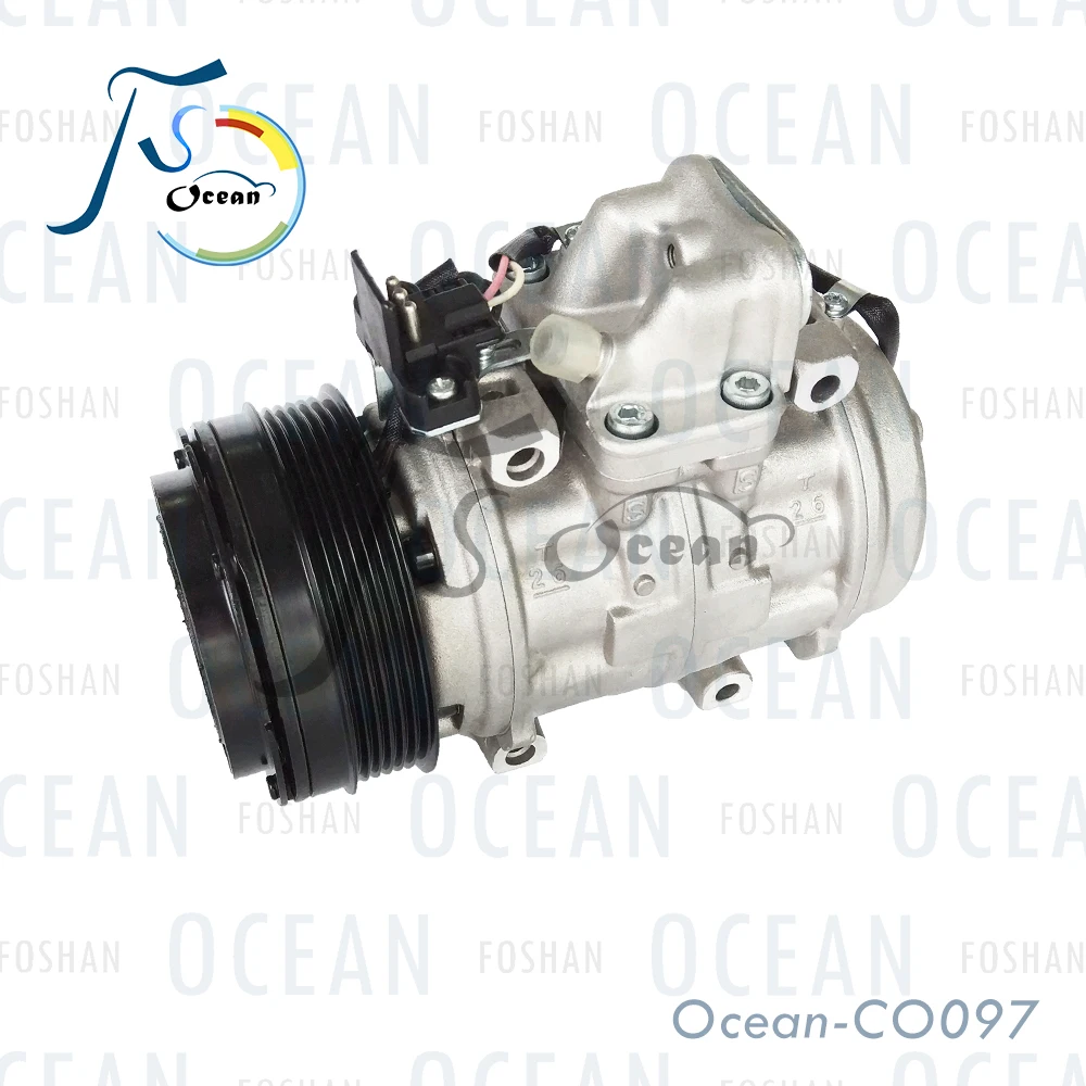 10P15C AC Compressor For Mercedes Benz 190 W201-2.0 (1986-1990) Electric Auto Car Part 047200-3572 CO097