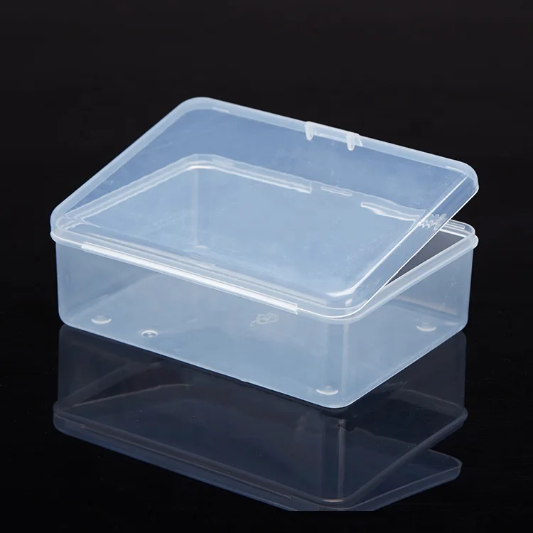 Rectangular Clear Retail Plastic Box Recycled Box Packaging