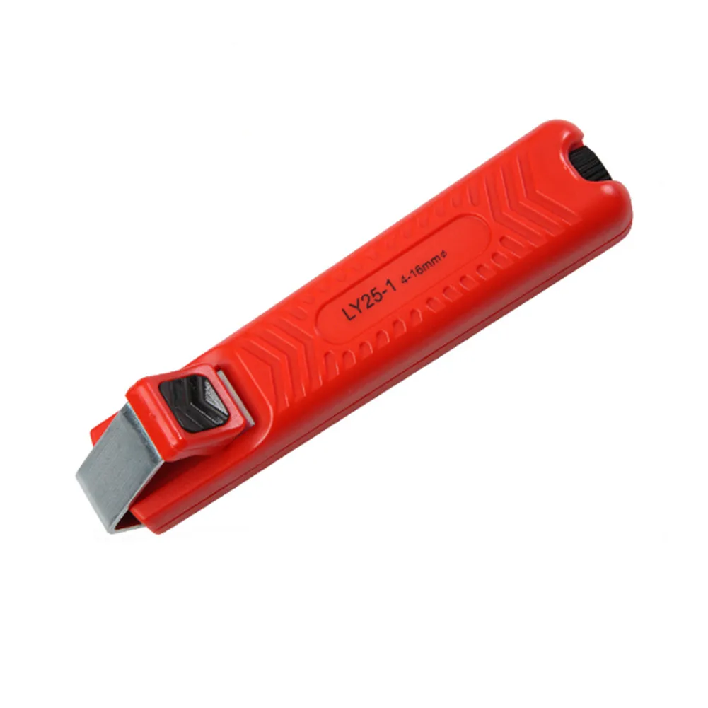 Cable Knife, Hand Stripping Tool Wire Stripper for 4-16mm PVC, Silicone, Rubber,Cable Electrician Stripper
