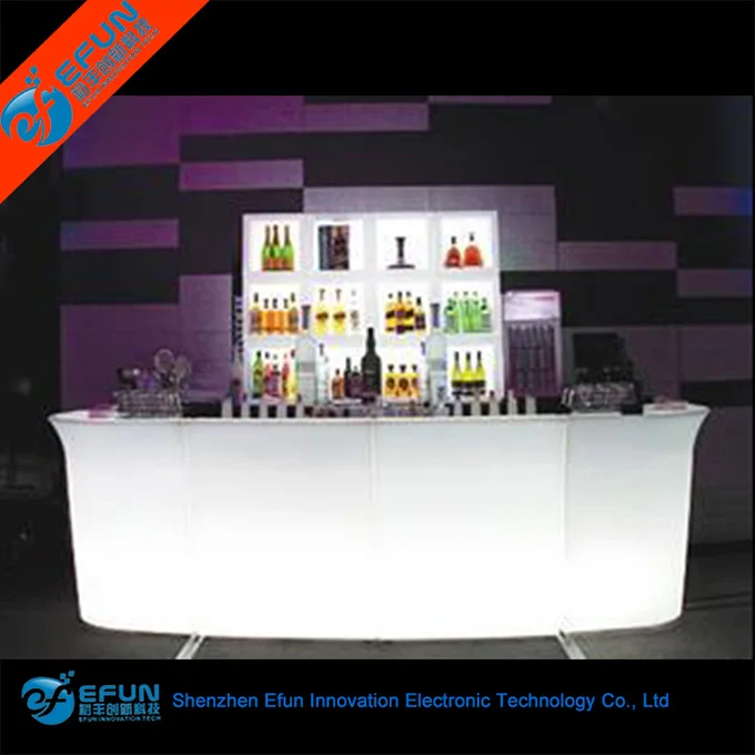 Wholesale commercial LED bar counter, quality eco modern LED bar counter