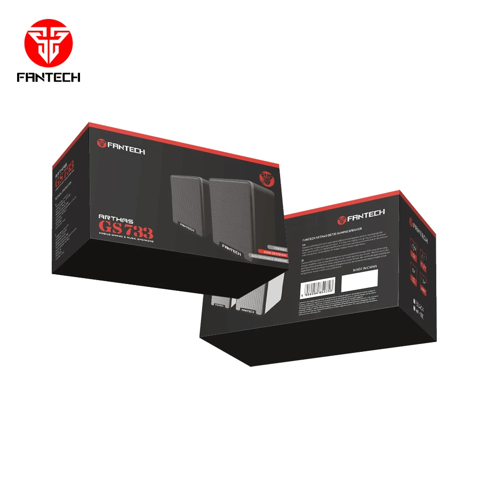 Fantech GS733 2.0 Portable Mini USB Speaker for PC Computer Laptop Speaker with Deep and Clear Sound