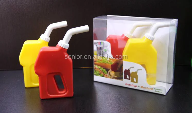 FDA Соус Приправа Бутылки Мини Кетчуп и Горчица Диспенсер