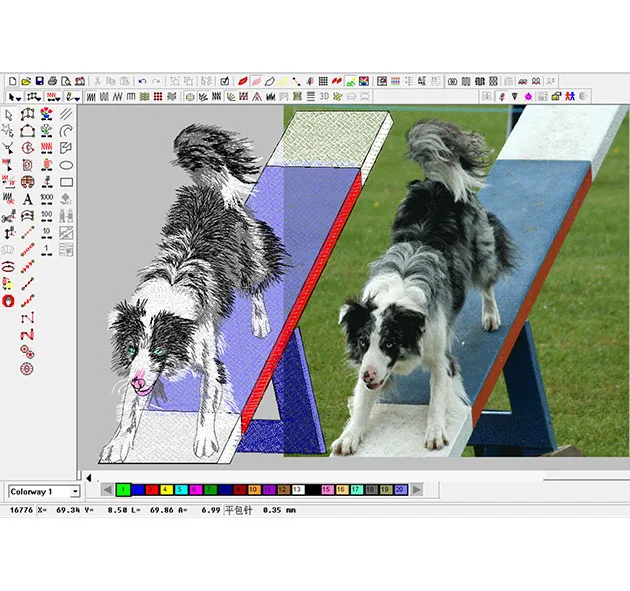 
Senior Designer Fast Cheap High-quality Embroidery Digitizing Logo Design Biker Patches Custom Designs Monogram 