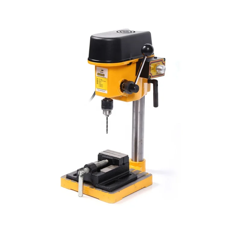woodworking vertical upright universal  industry home mini portable metal dc table bench drilling machine