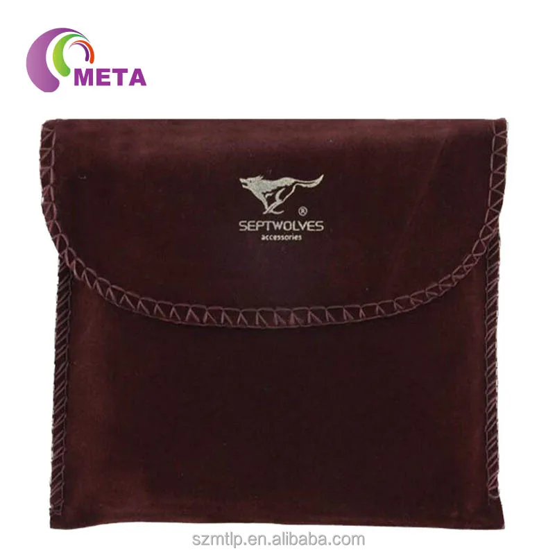 Custom Small Fabric Gift Velvet Envelope Pouch