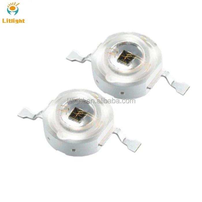 IR+White dual color 3000K/4000K/6000K+660nm 730nm 760nm 780nm 810nm 830nm 850nm/880nm/940nm/980nm/1050nm High Power 3W LED Diode