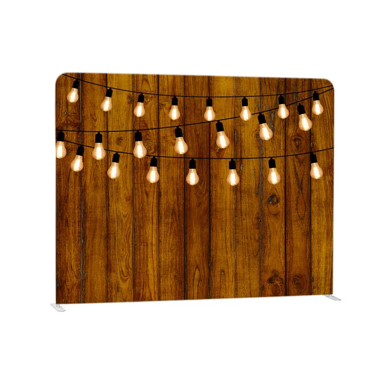 Portable aluminum frame newborn interchangeable custom tension fabric pillow case pink backdrop