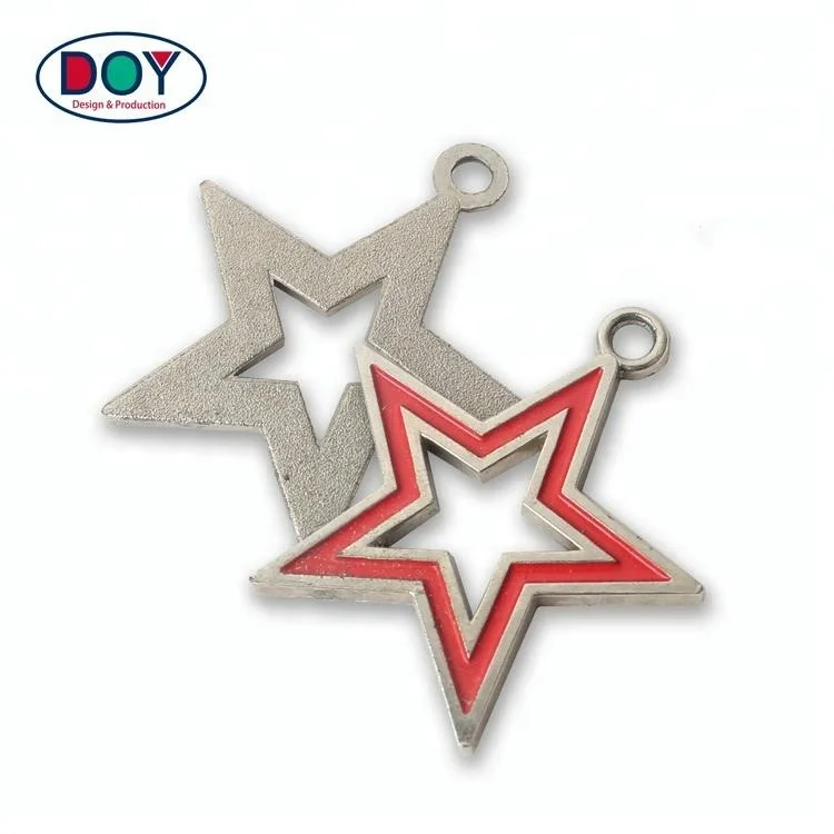  Новый дизайн под заказ 3D логотип со стрелкой античная латунь металлические этикетки съемник молнии для джинсов и чемоданов