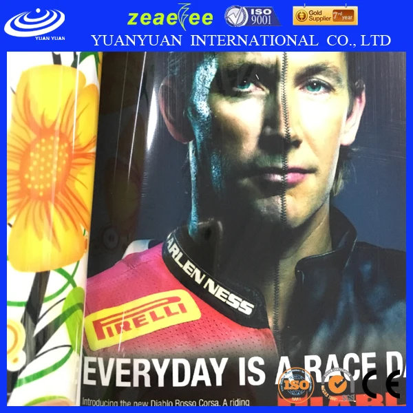 Rear Back Side Printing PET Backlit Film for Light Box