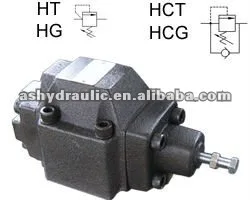 Yuken HT,HCT,HG,HCG of HT-03,HCT-03,HG-03,HCG-03,HT-06,HCT-06,HG-06,HCG-06,HT-10,HCT-10,HG-10,HCG-10 pressure control valve