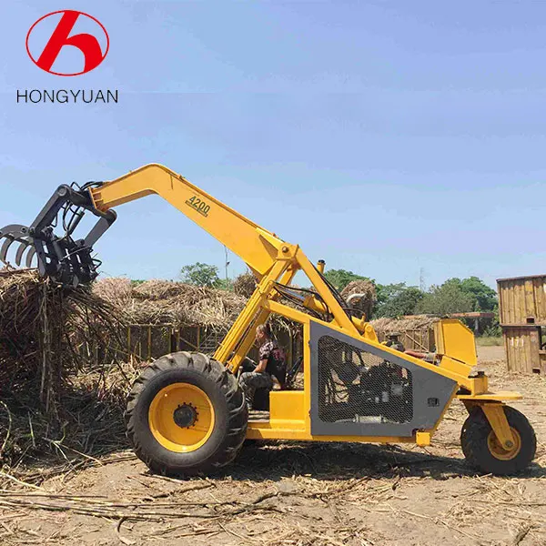 HY-4200 three wheel cane loader sugarcane loader