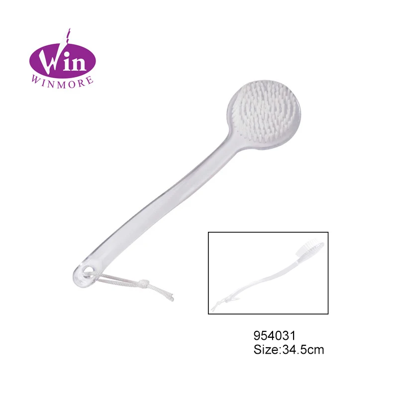 Пластиковая щетка с длинной ручкой, нейлоновая щетка для душа, ухода за кожей, очистки тела, ванной