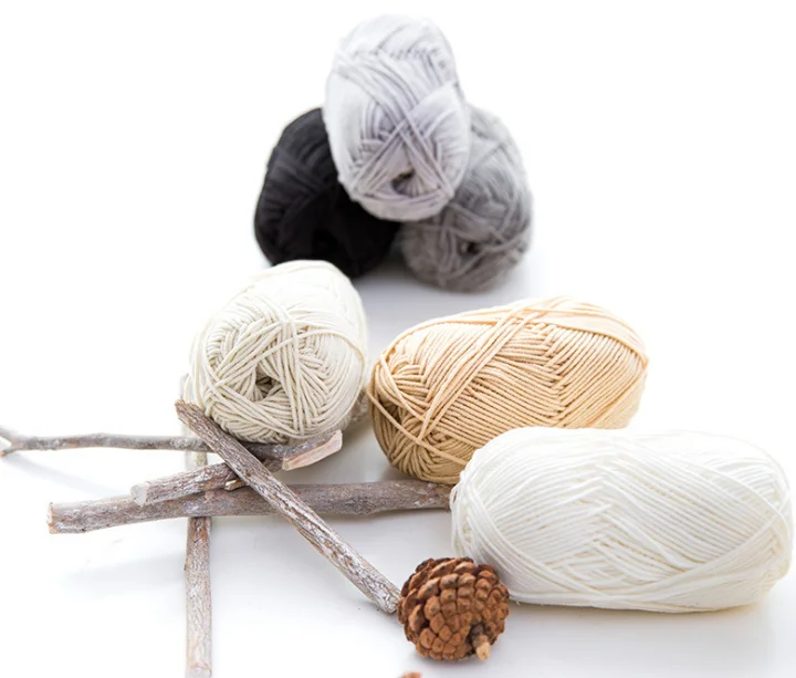 knitting crocheting yarn soft baby  Milk cotton yarn price china suppliers