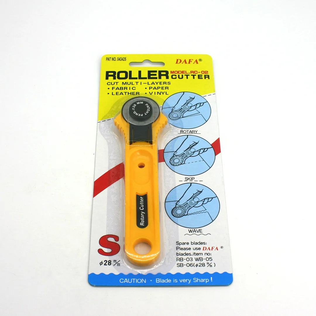 
1PC 28mm Rotary Cutter Leather Craft Paper Fabric Cutter Cutting Sewing Quilting Tool SS020B 
