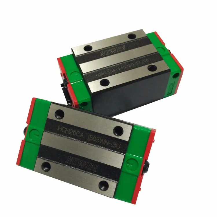 original Taiwan HIWIN linear guide HG series HGR20CA HGW25CA for cnc router machine