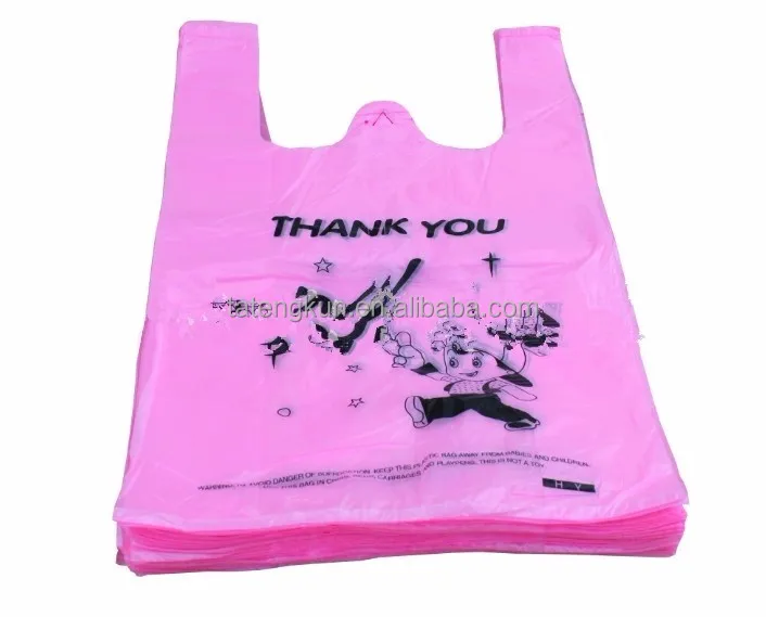 Wholesale transparent t shirt bags on roll t shirt bags sealing and cutting machine