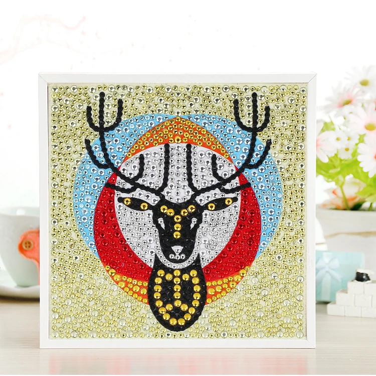 Популярный дизайн, алмазная живопись с полным заполнением, Белая Мини-рамка, холст, искусство, алмазная живопись