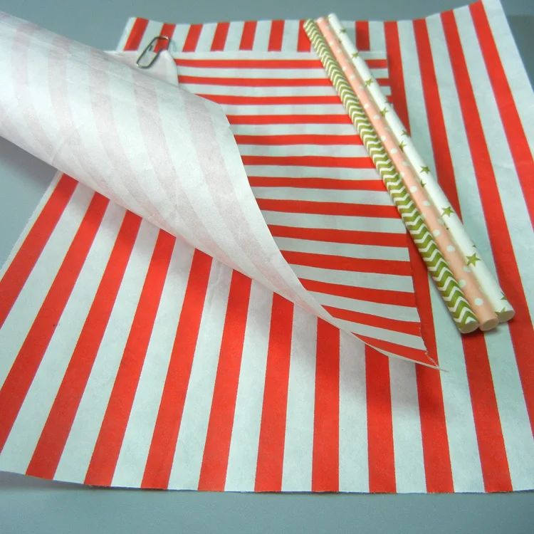 
Hot sale printed paper straw making material 60gsm printed surface paper 
