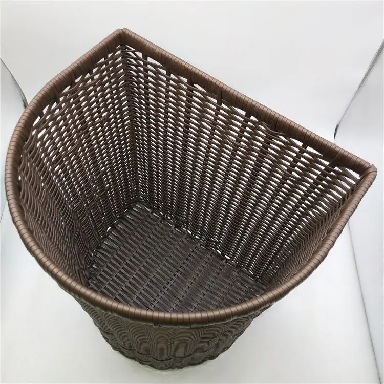 Wholesale washable poly rattan storage Laundry Basket
