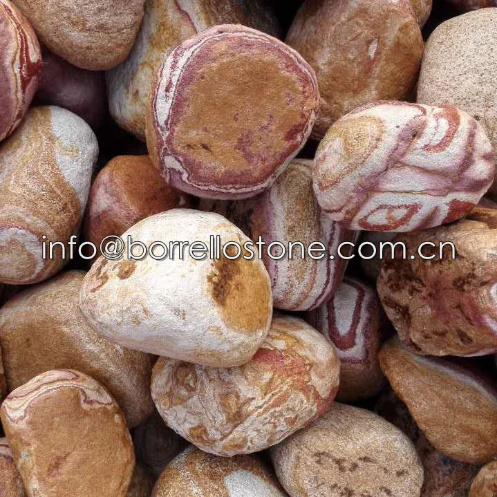 basalt tumbled stone rocks boulder